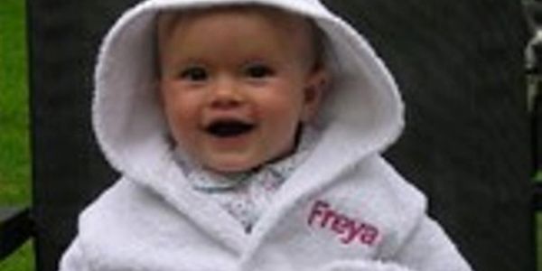 Baby Hooded Terry towelling robe