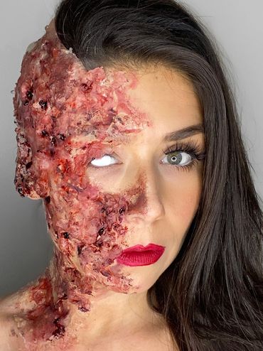 Halloween Makeup Burn Makeup