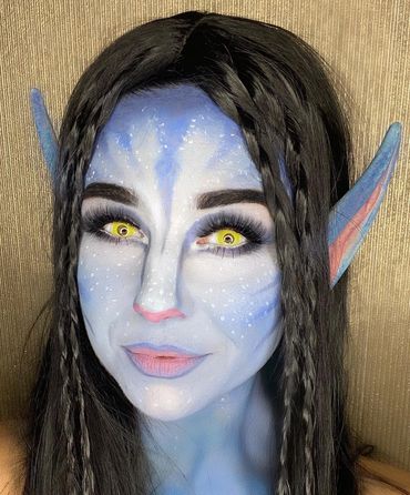 Halloween Makeup Avatar Makeup