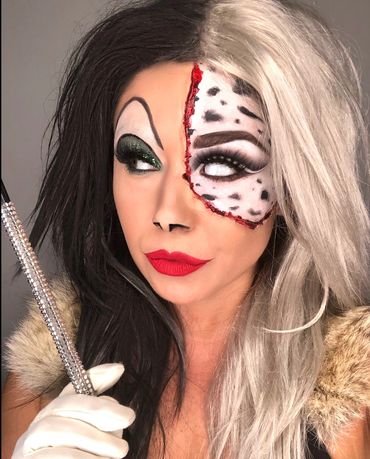 Halloween Makeup Cruella De Vil Makeup