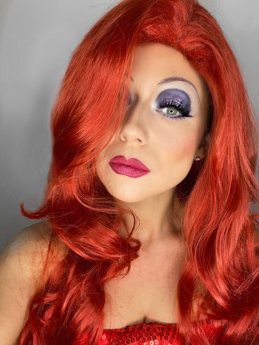 Haloween Makeup Jessica Rabbit Makeup