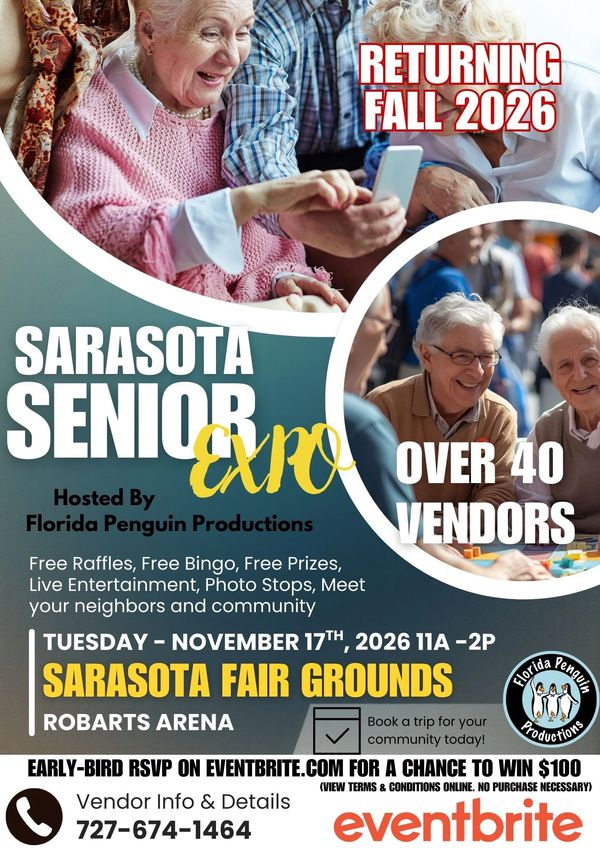 Sarasota Senior Expo - Official Vendor Application - Constant Contact