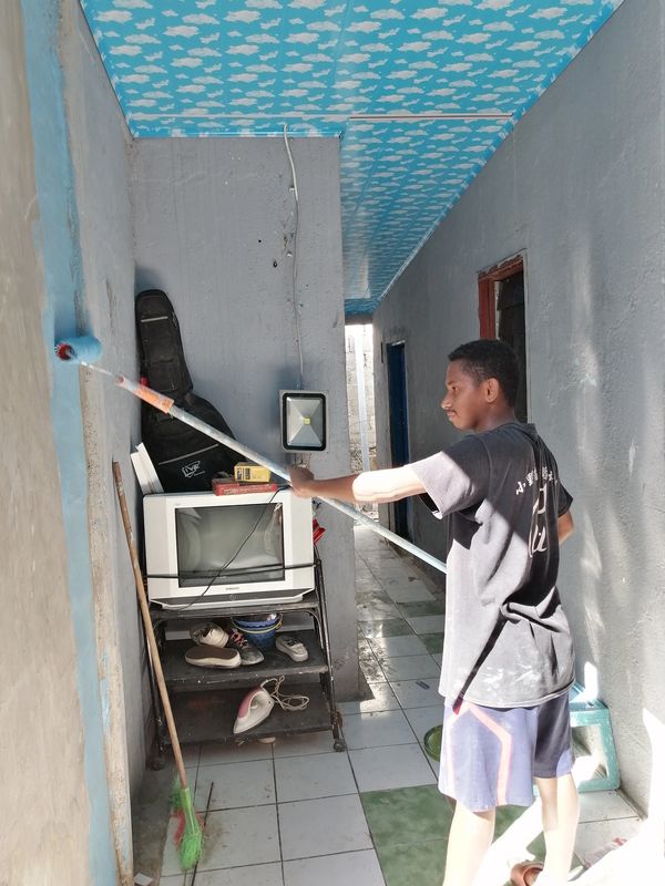 Painting shalom house