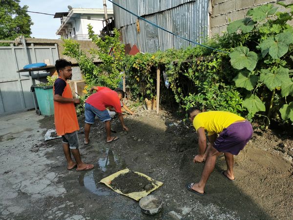 Youth small vegetable garden