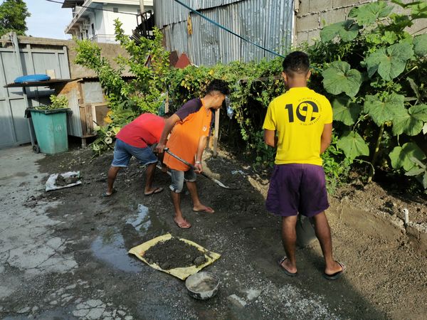 Youth small vegetable garden