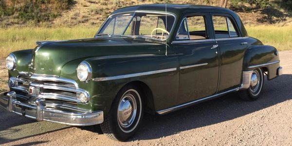 Royal Ladies Car Service, a chauffer car business with 1950 MOPAR Cars. Augusta Montana