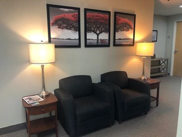 Our Therapy Client Waiting Room. 