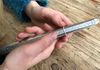 the finished ring is sized correctly...