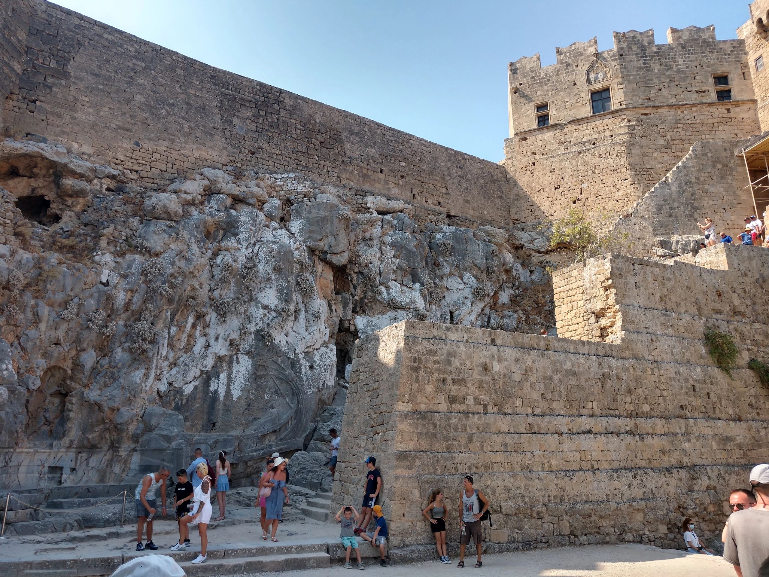 Acropolis Of Rhodes Reconstruction