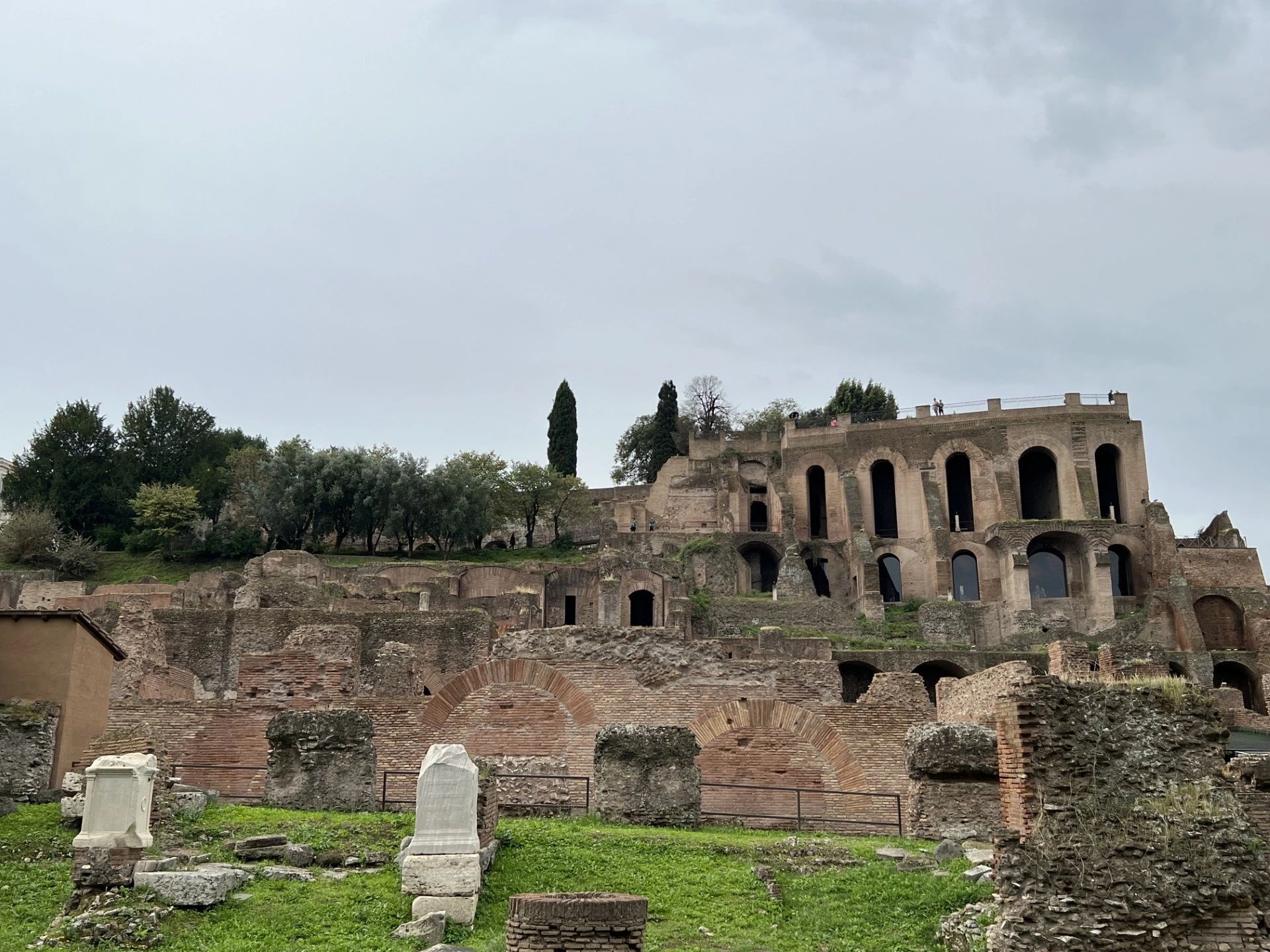 Palatine Hill-- Where Rome Was Born