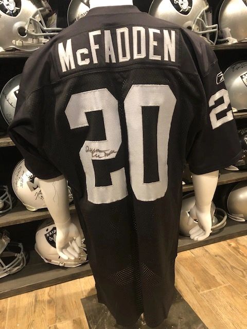 2009 Darren McFadden Game Worn, Unwashed Oakland Raiders Jersey., Lot  #82404