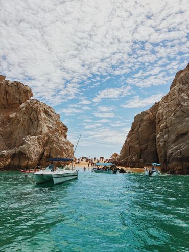 Lover's Beach in Cabo, Mexico