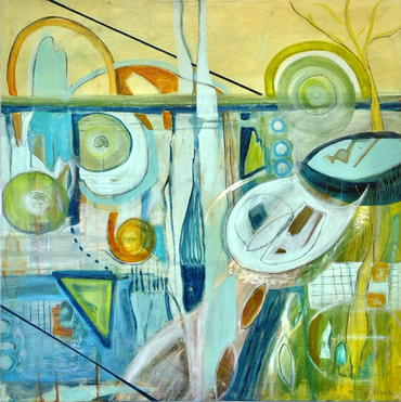 Breaking Through 24x24"