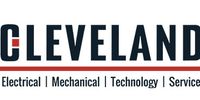 Cleveland company logo highlighting electrical, mechanical, technology, and services.