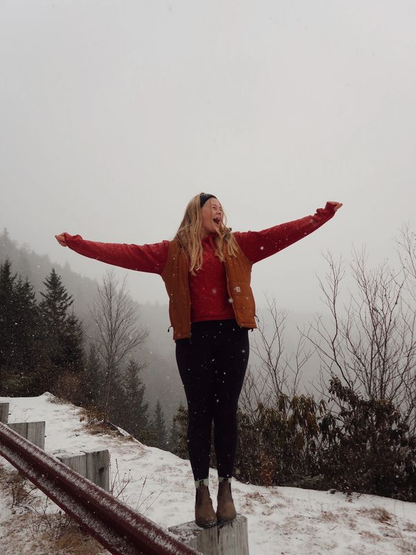 The joy of being outside!