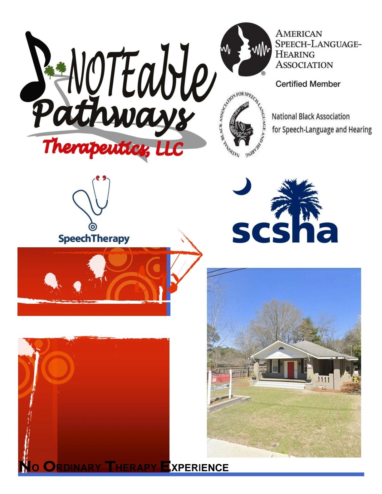 NPT Speech Therapy practice collage