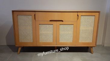 Ahşap Hazeranlı Hasırlı Konsol ürünlerinde farklı ebatlar mevcuttur.