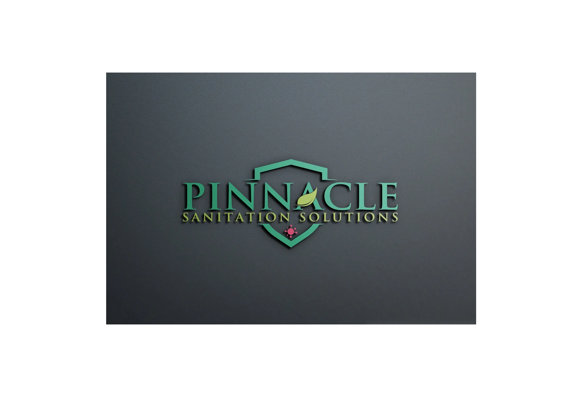 Pinnacle Sanitation Solutions logo, biohazard cleaning company, suicide cleanup company, death clean