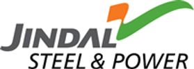 Jindal Steel &amp; Power logo with green and orange design.