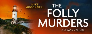 Book cover for 'The Folly Murders' by Mike McConnell.