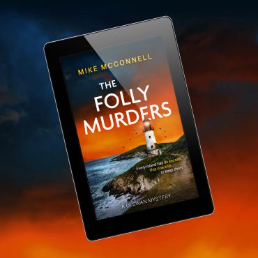 Ebook cover of "The Folly Murders" by Mike McConnell.