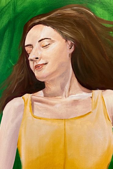 Painting of my friend Emily!