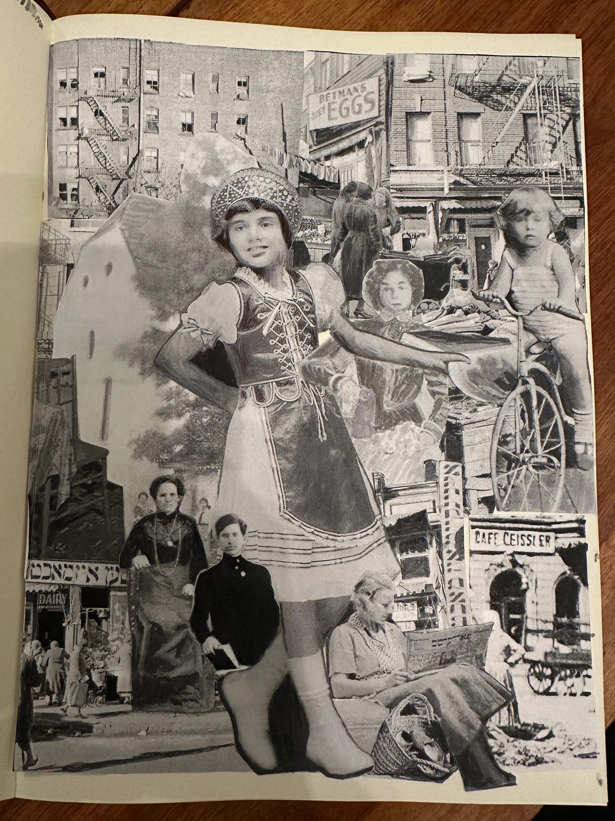 Family Roots Collage by Ilan Melman, age 12