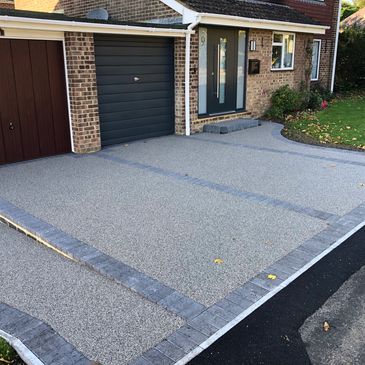 Resin bound driveway 