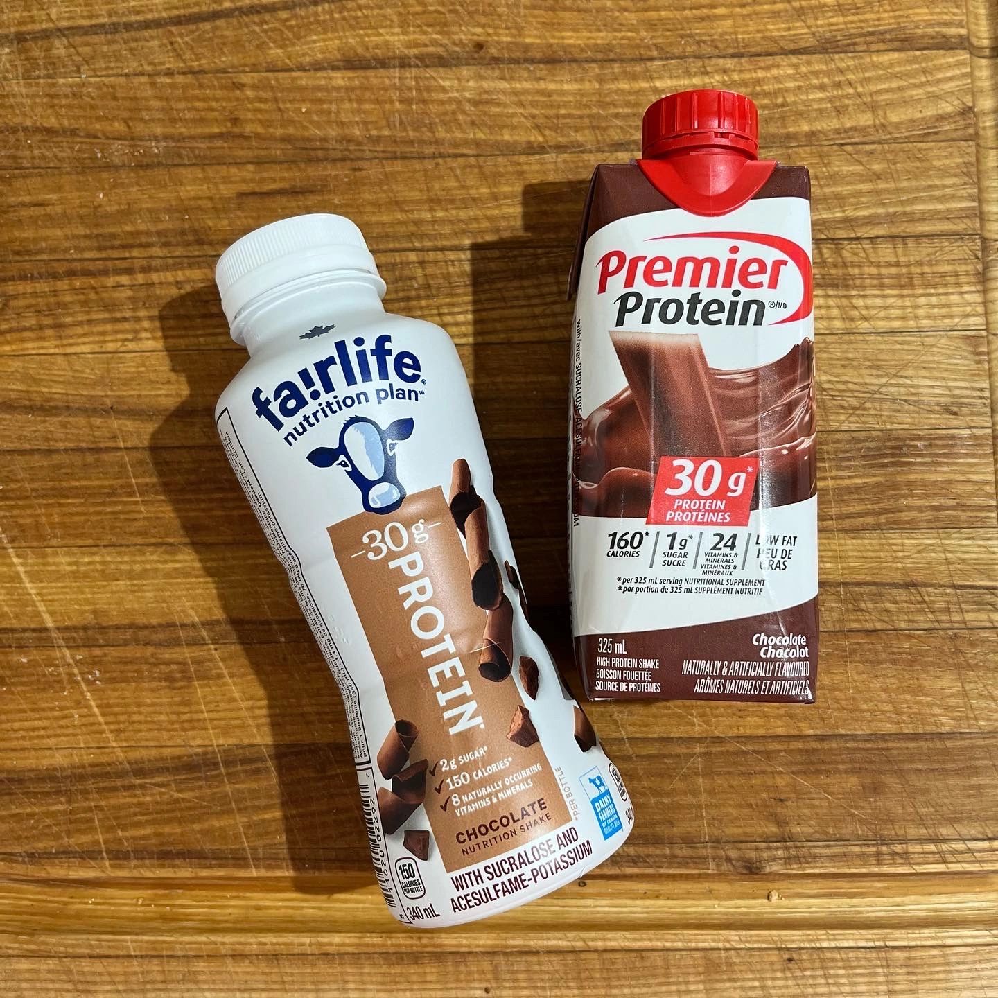 Protein Shake Comparison Fairlife Vs Premier Protein