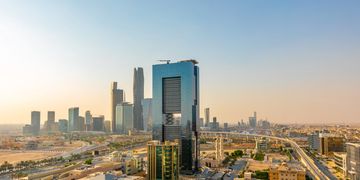 Riyadh skyline, Saudi Arabia