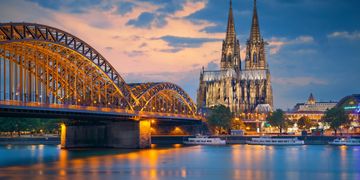 Cologne city view, Germany