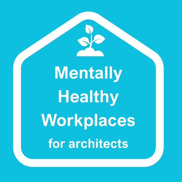 Logo for mentally healthy workplaces for architects.