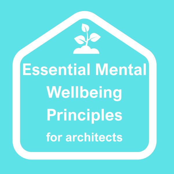 Essential Mental Wellbeing Principles for architects logo.