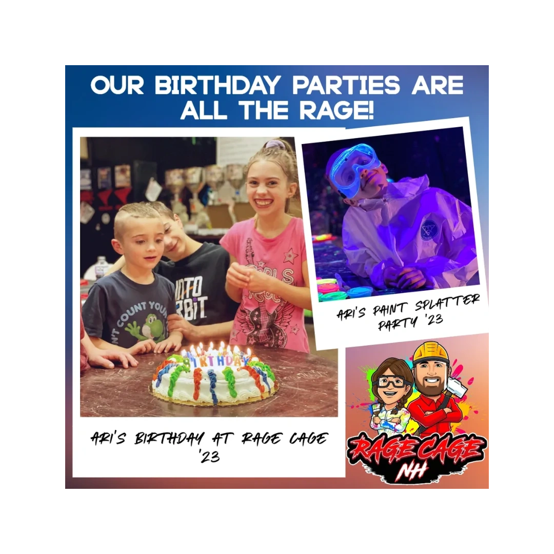 Glow Paint Birthday Party Package (2 hours/25 per participant)