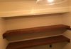 Custom Distressed Floating Shelves