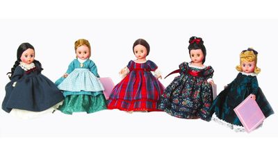Madame Alexander Little Women 8" Doll Set Beth Meg Jo Marme Amy