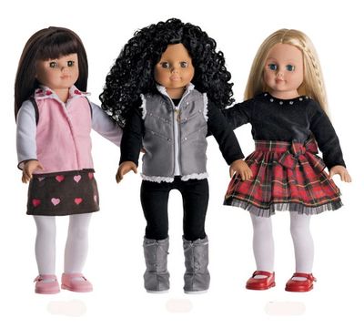 Madame Alexander 18" Favorite Friends Play Dolls, American Girl Size Dolls