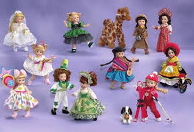 Madame Alexander 8" International Country Collection of Dolls Around The World