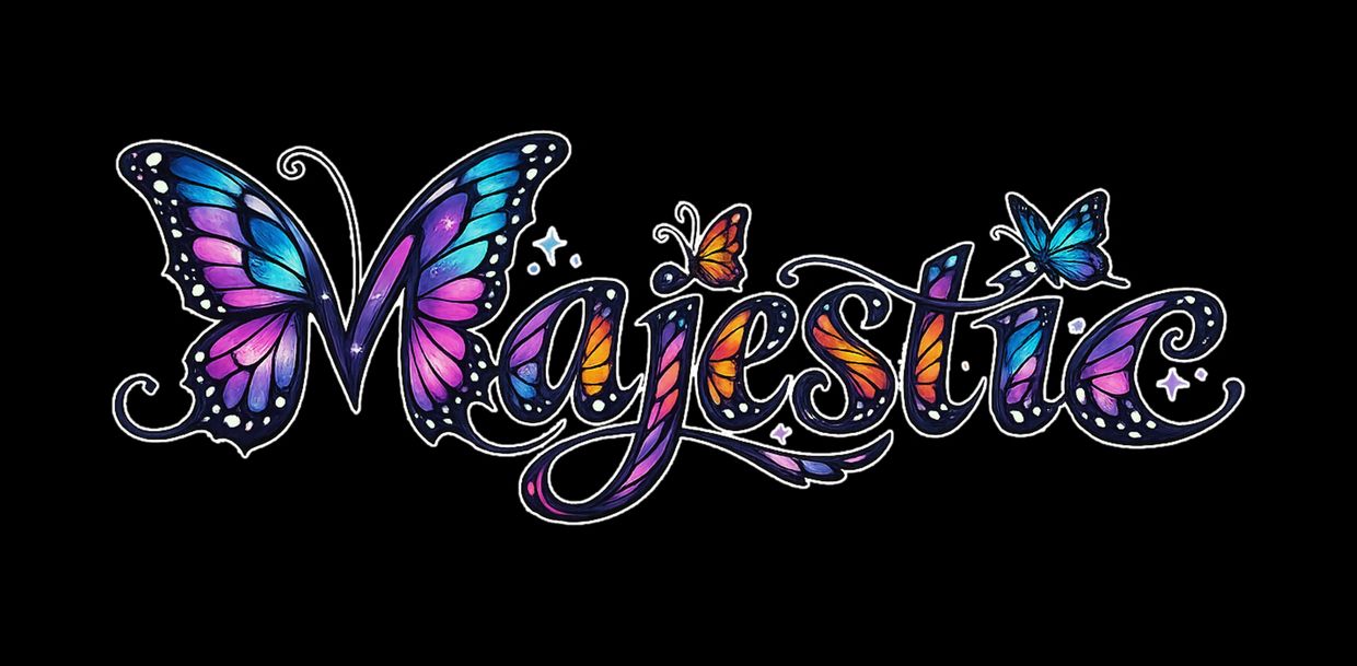 Majestic logo designed by Mark W Lucke