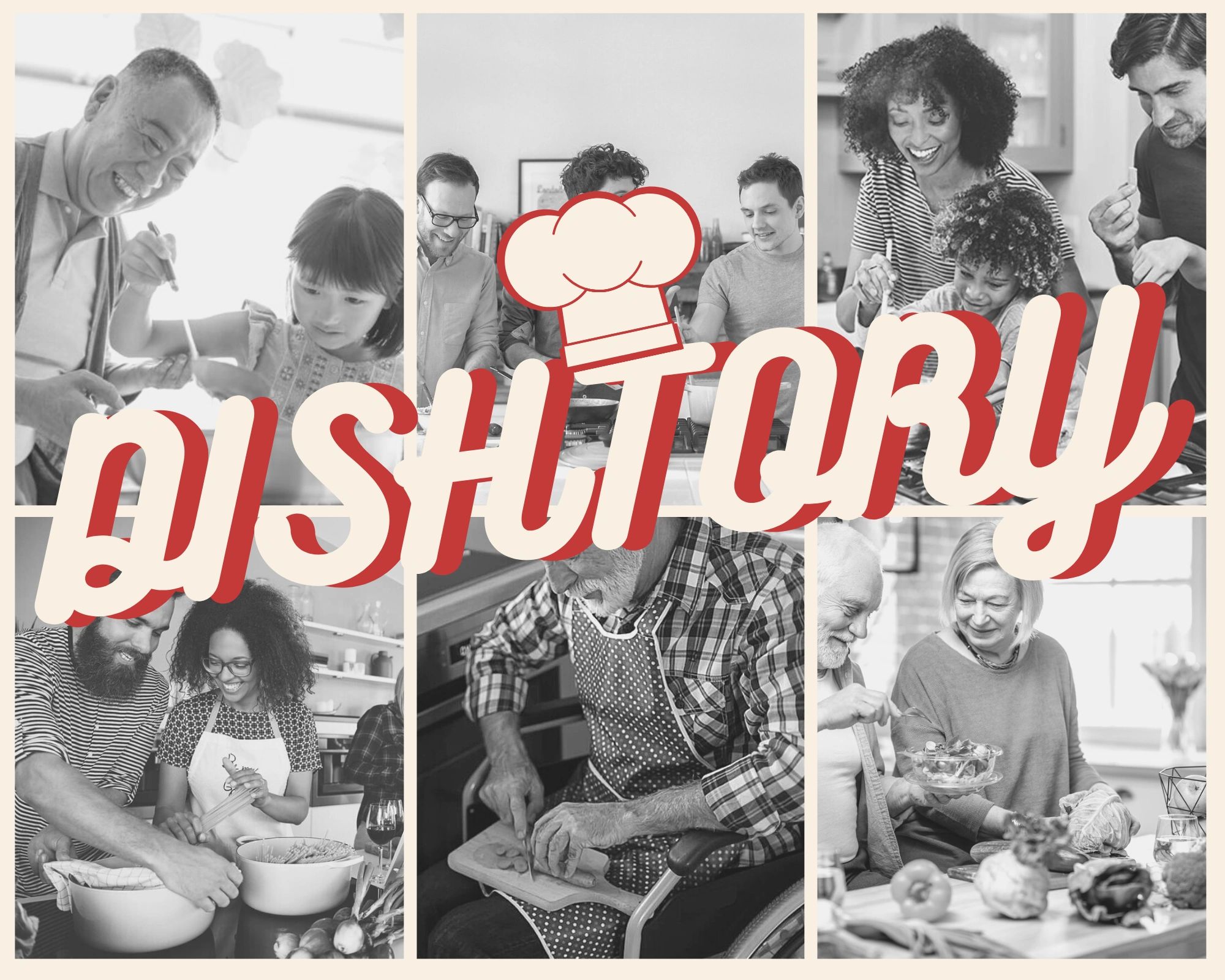 Dishtory makes it possible to record, save & share your treasured kitchen memories. 