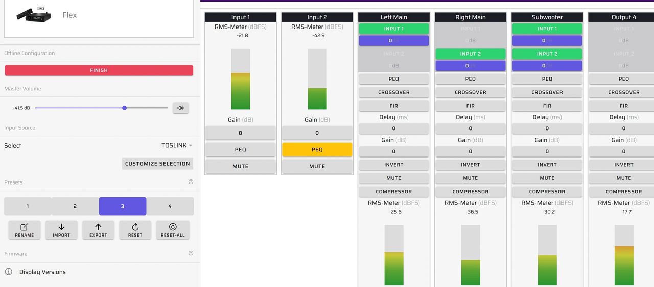 Diagram 1.  Device Console main screen