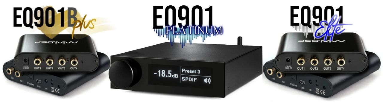 With three options of EQ901 equalizers available through Deer Creek Audio, you can easily find the solution that best fits your needs and price range.