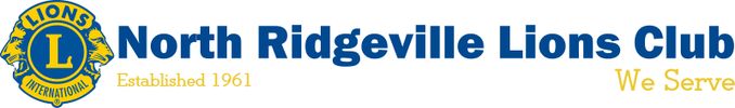 Logo from North Ridgeville Lions Club