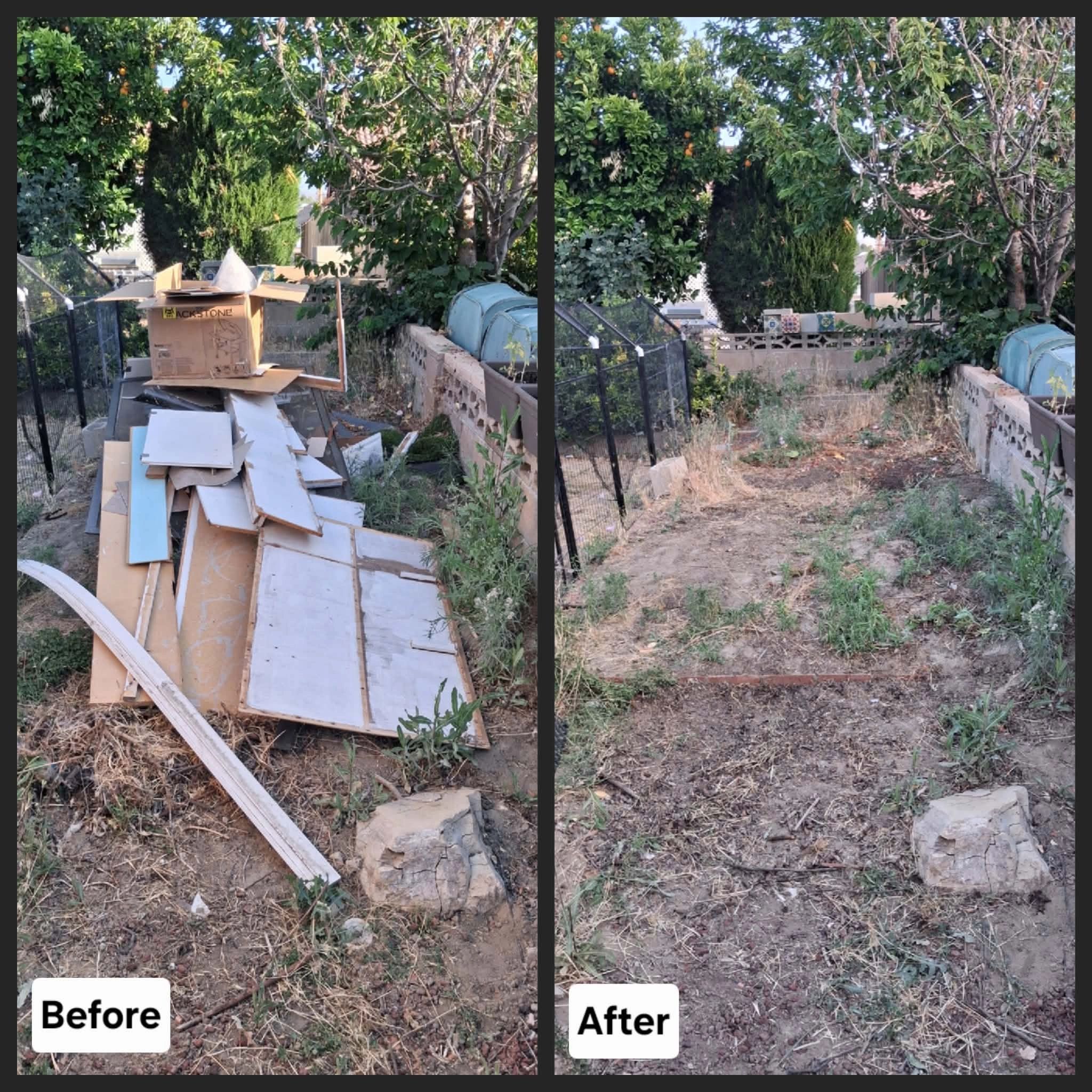 Quick Call Junk Haul side by side remodeling waste junk removal Hemet, CA 