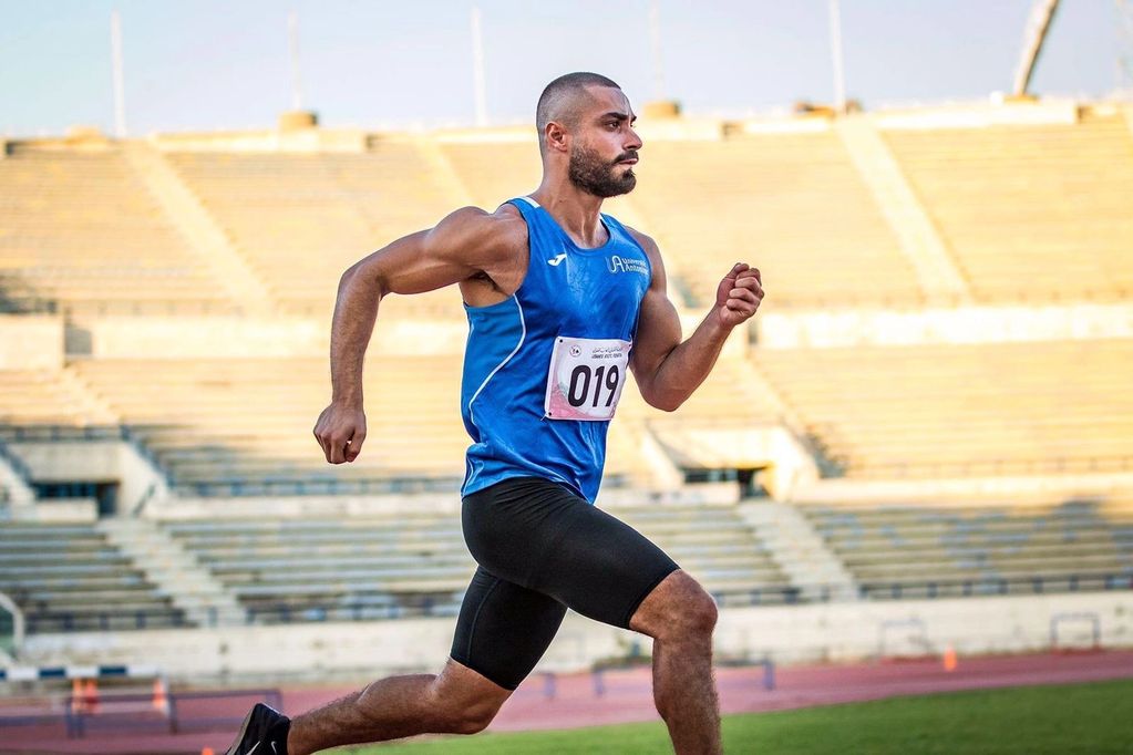 Dimitry Habib, 100m, 200m sprinter
