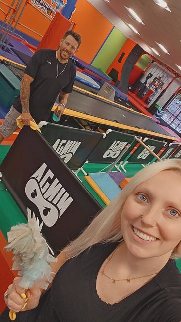 Cleaning impact sports center 