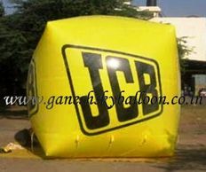 JCB Advertising Sky Balloon, JCB Sky Balloon, JCB Promotional Sky Balloon, JCB Advertisement Sky Balloon.