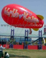 Blimp Sky Balloons, Airship Sky Balloons, Blimp Advertising Balloons, Airship Advertising Balloons.
