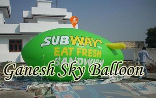 SUBWAY advertising balloons, SUBWAY Sky balloons, SUBWAY advertising sky balloons, manufacturers.