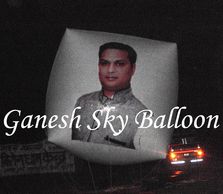 Sky Balloon install in Saharanpur, Advertising Sky Balloon for Samajwadi Party